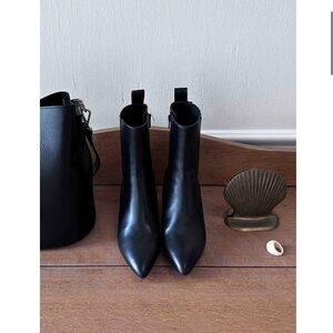 Emerson Fry Lou Black Heeled Boots, 39 / 8.5